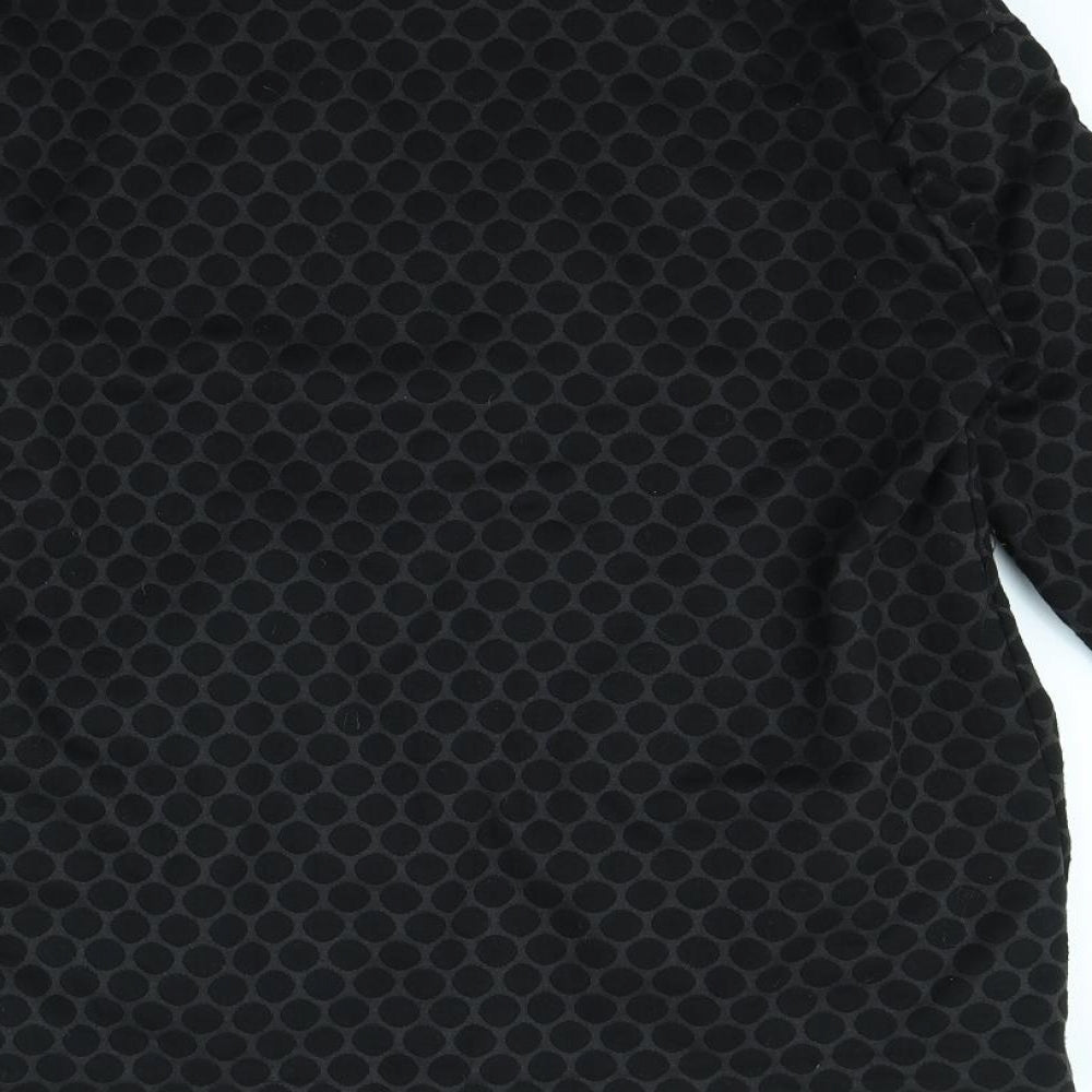 H&M Womens Black Polka Dot Jacket Size M