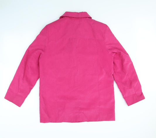 Isle Womens Pink Jacket Size 12