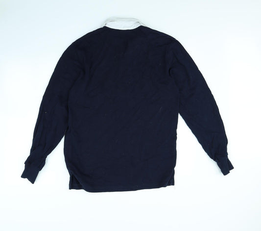 Uneek Mens Blue Pullover Jumper Size M