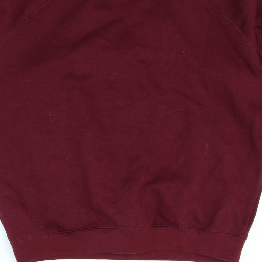 True Form Mens Purple Pullover Jumper Size XS