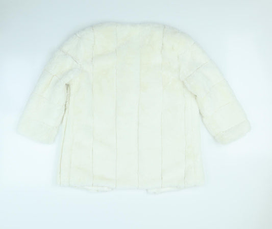 Preworn Womens Ivory Jacket Size M