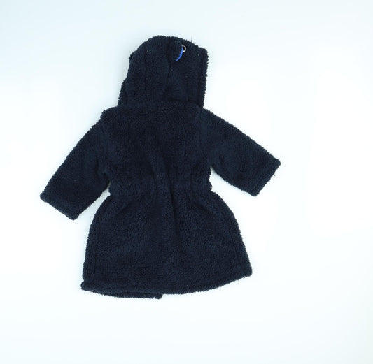 Nutmeg Boys Blue Solid Robe Size 2 Years - BEAR