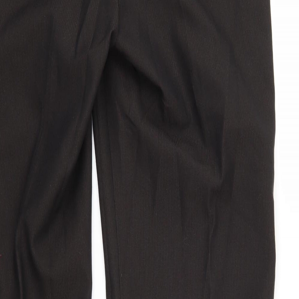 NEXT Womens Brown Striped Trousers Size 34 in L30 in