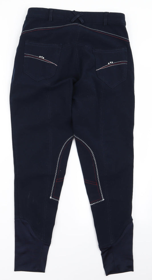 Preworn Womens Blue Trousers Size 28 L26 in