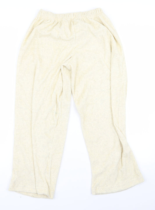 preorn Womens Yellow Jegging Trousers Size 10 L20 in - v