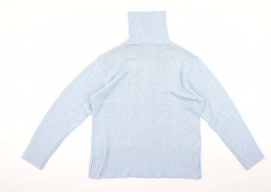 jasmin Womens Blue Pullover Jumper Size L