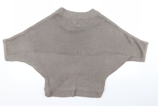 Preworn Womens Brown Pullover Jumper Size 10
