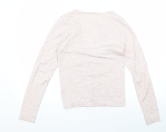 Preworn Womens Pink Pullover Jumper Size S