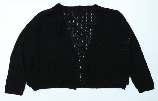 G21 Womens Black Cardigan Jumper Size 14