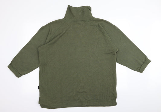 intown Mens Green Pullover Jumper Size L
