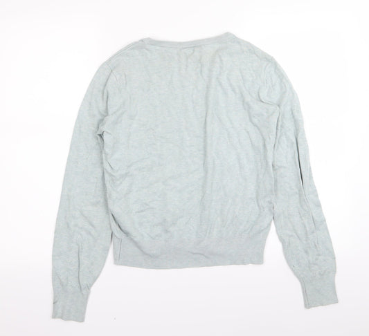 H&M Womens Blue Pullover Jumper Size 6