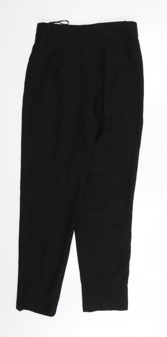 Miss Selfridge Womens Black Trousers Size 8 L27 in
