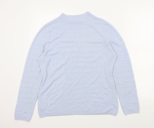 Bonmarché Womens Blue Pullover Jumper Size M