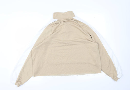 STR Womens Beige Pullover Jumper Size M