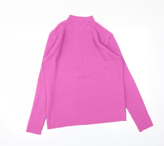 Essential Womens Purple Pullover Jumper Size 14