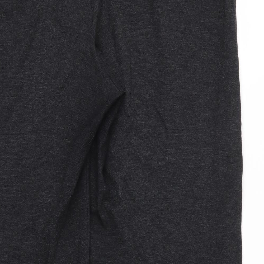 M&S Womens Grey Trousers Size 14 L27 in