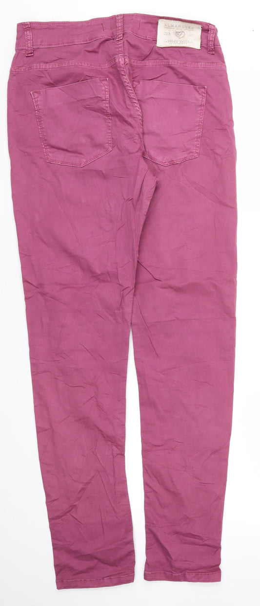 Made in Italy Womens Purple Straight Jeans Size 30 L30 in