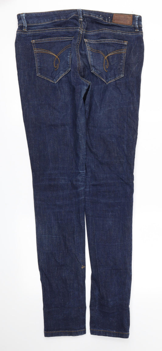 Preworn Womens Blue Skinny Jeans Size 32 L33 in
