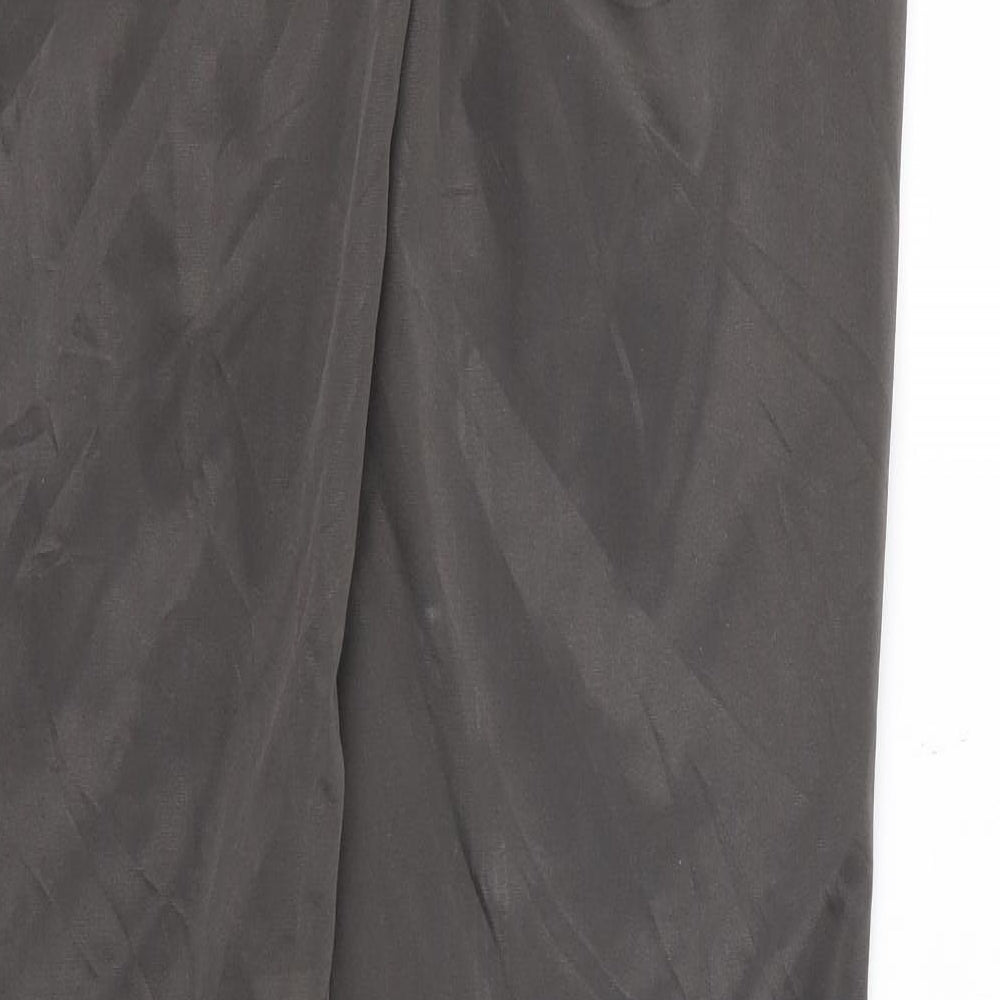 roberto Womens Brown Trousers Size 34 L33 in