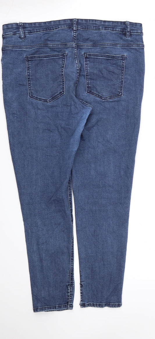 Jegging Womens Blue Skinny Jeans Size 36 L27 in