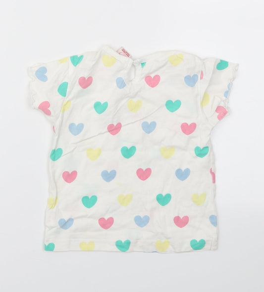 Girls Multicoloured Basic Polo Size 18-24 Months