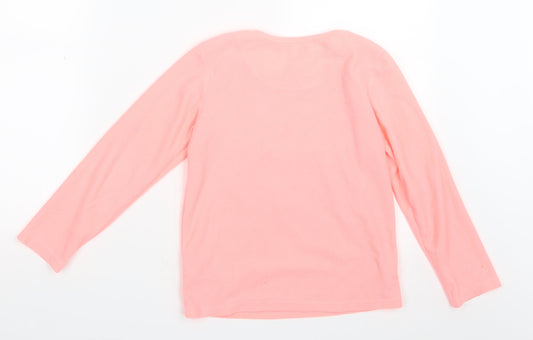 Primark Girls Pink Geometric Top Pyjama Top Size 8-9 Years