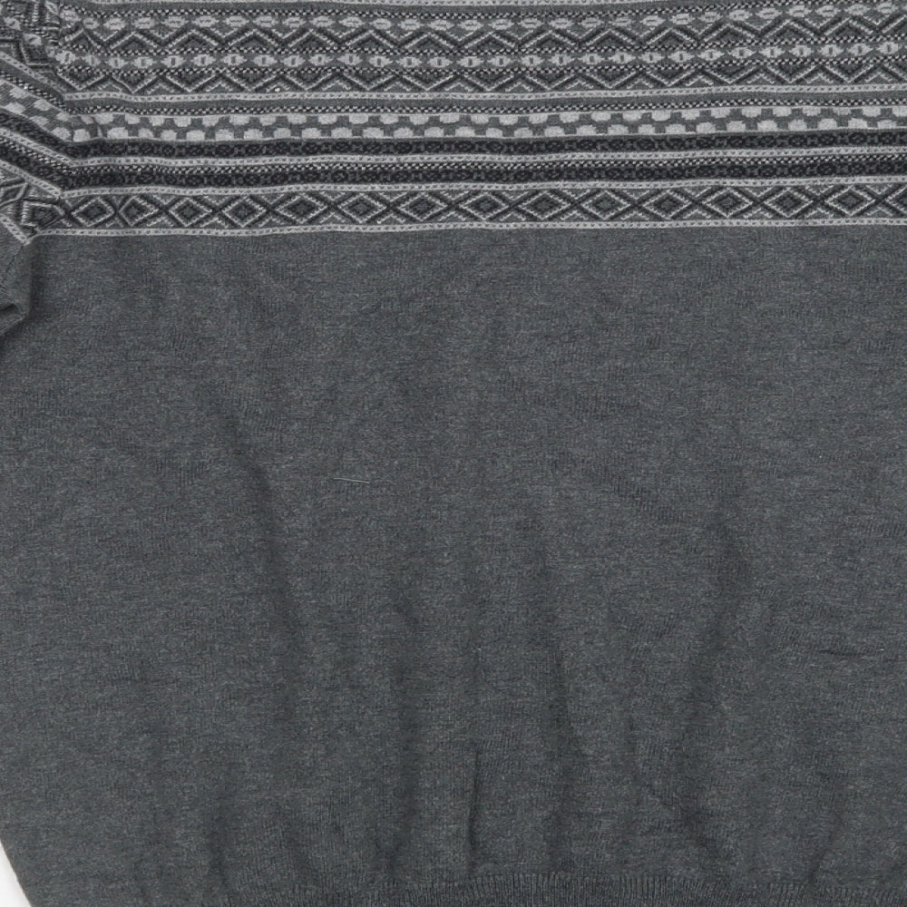 NEXT Womens Grey Knit Pullover Jumper Size 10