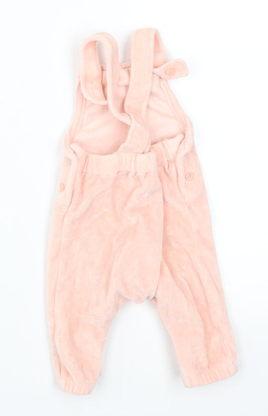 NEXT Girls Pink Romper One-Piece Size 0-3 Months