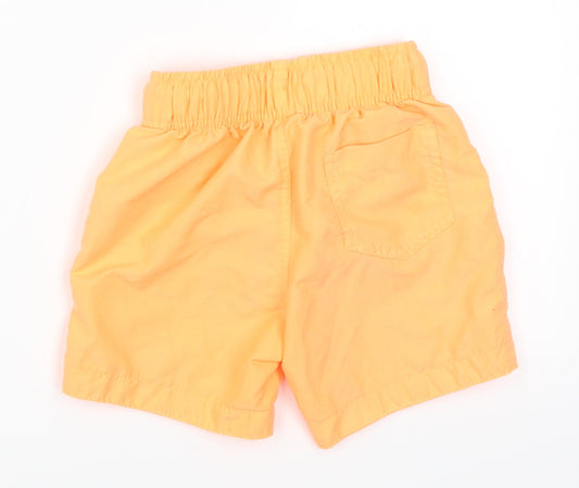 Primark Boys Orange Bermuda Shorts Size 4-5 Years