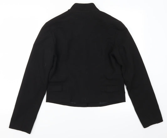 Jane Norman Womens Black Jacket Size 12