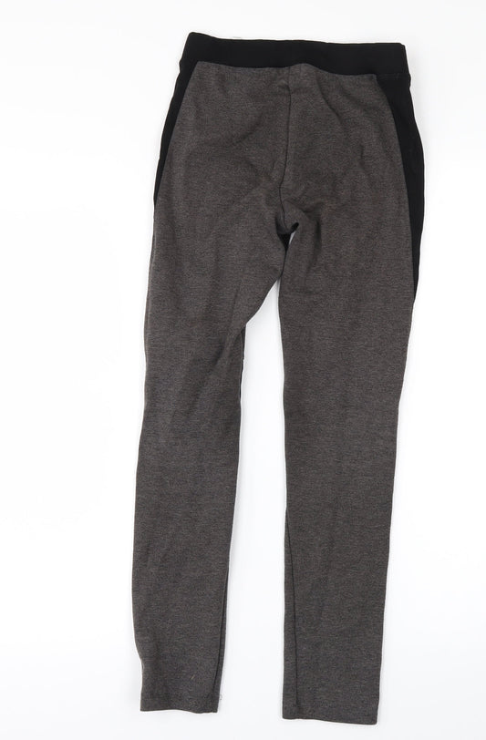 H&M Girls Brown Carrot Trousers Size 10-11 Years