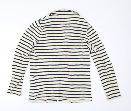 Springfield Womens Ivory Striped Jacket Size 10