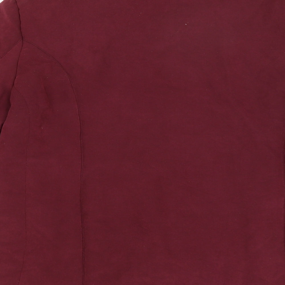 BHS Womens Red Parka Coat Size 14