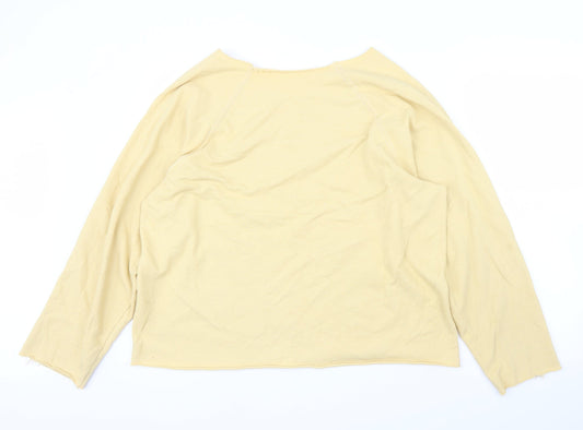 Preworn Womens Yellow Pullover Jumper Size XL