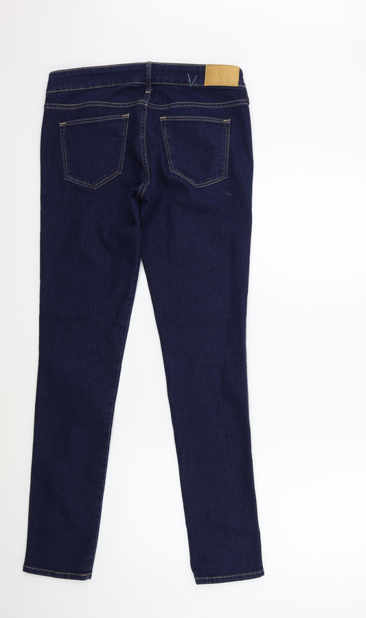 H&M Womens Blue Denim Skinny Jeans Size 29 in L32 in