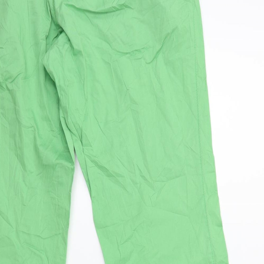 Preworn Womens Green Trousers Size 34 in L28 in
