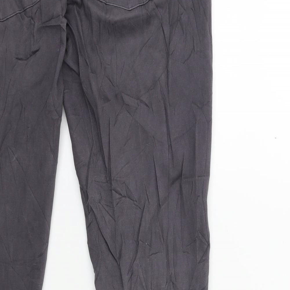 Camaïeu Womens Grey Trousers Size 30 in L29 in