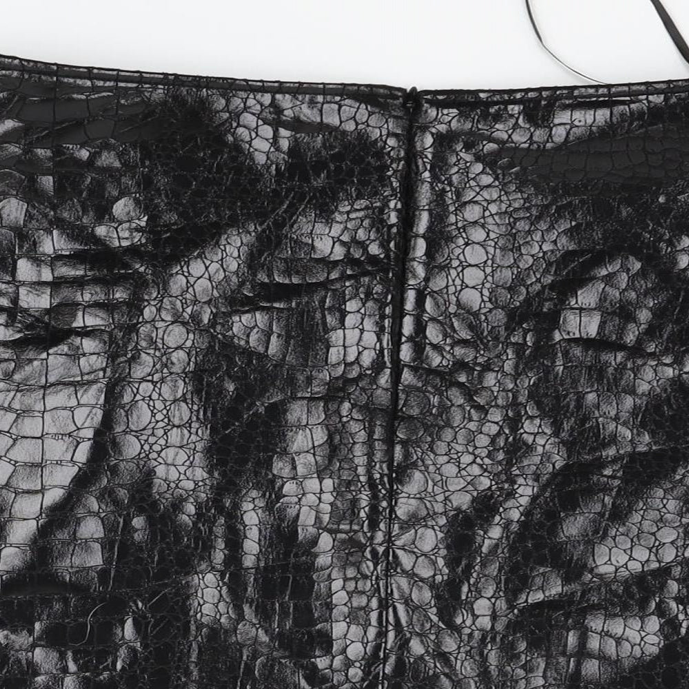 Motel Womens Black Flare Skirt Size S