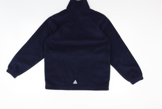 Result Boys Blue Henley Jumper Size L - Durham
