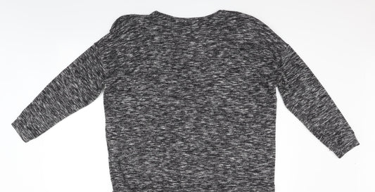 Papaya Womens Grey Pullover Jumper Size L
