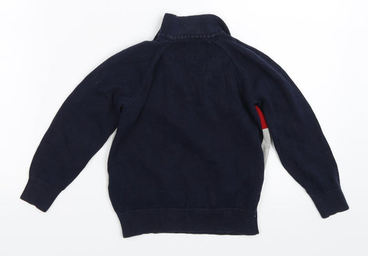 Urban Boys Boys Blue Pullover Jumper Size 4 Years