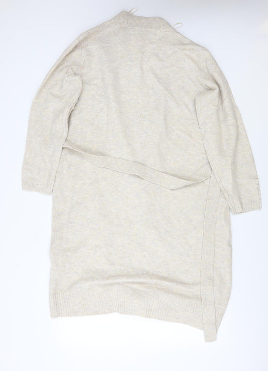 Marks and Spencer Womens Beige Cardigan Jumper Size M