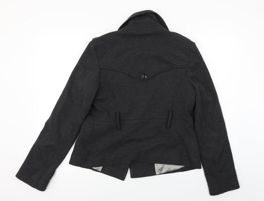 savida Womens Grey Jacket Coat Size 14