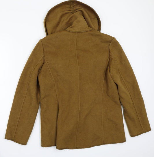 J.jile Womens Brown Jacket Coat Size M
