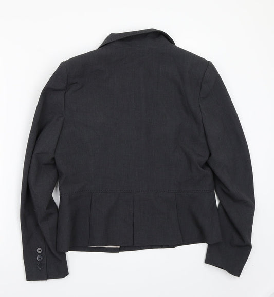 Papaya Womens Grey Jacket Blazer Size 16