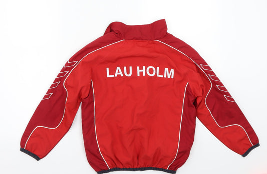 Hummel Boys Red Jacket Coat Size 8 Years