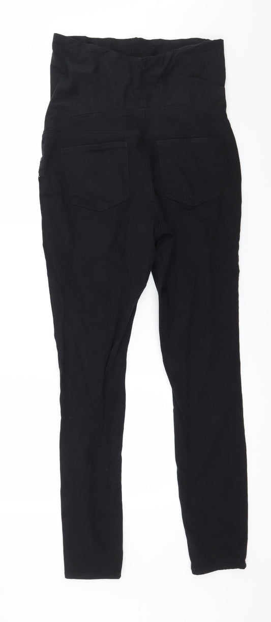 H&M Womens Black Denim Skinny Jeans Size M L28 in