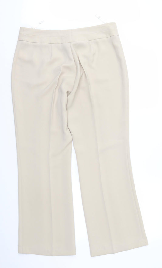 NEXT Womens Beige Trousers Size 34 in L30 in