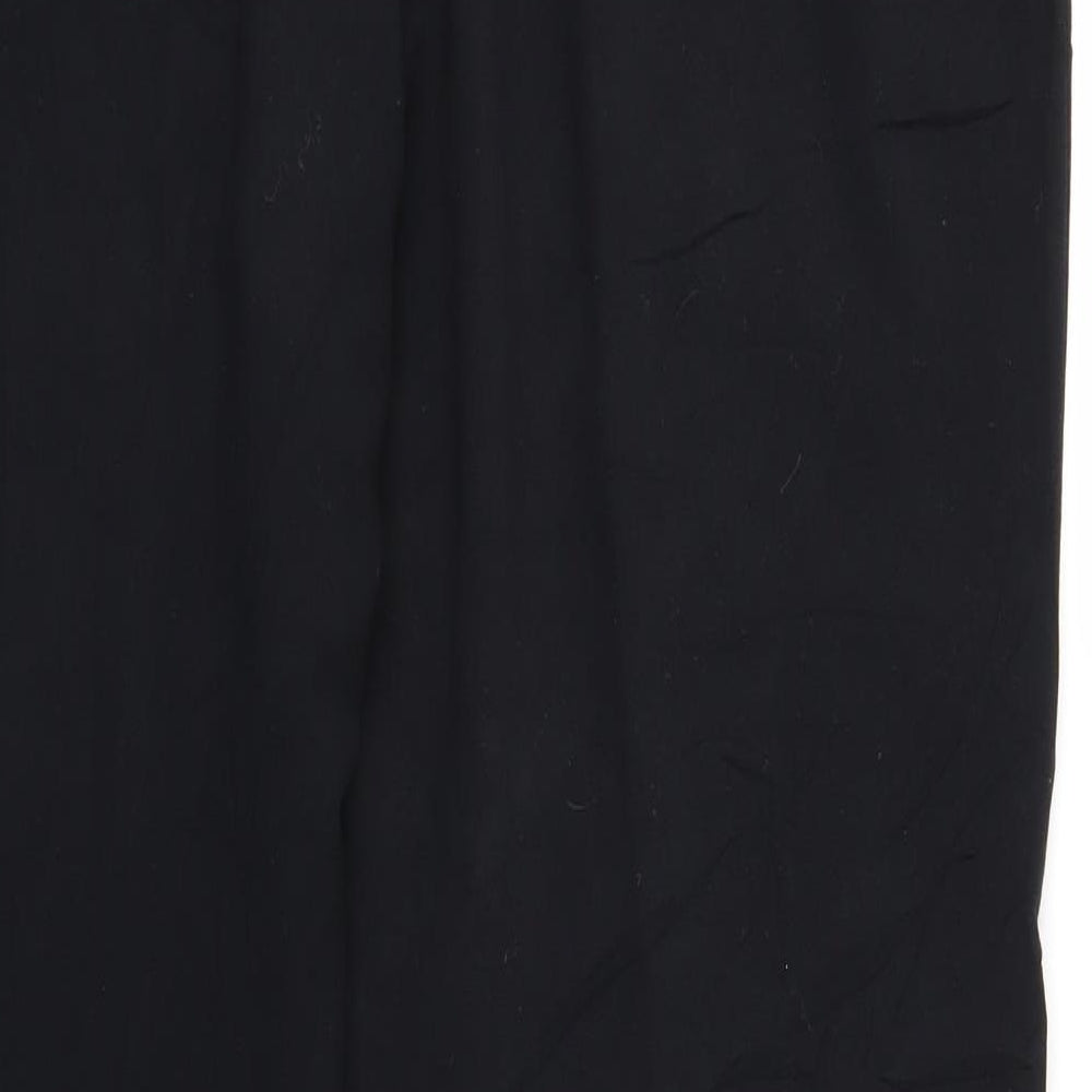 Marks and Spencer Womens Black Trousers Size 14 L30 in