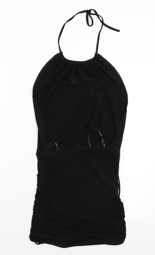 AURA Womens Black Mini Size L